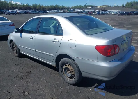 2005 Toyota Corolla Le из США, поврежденный, VIN 2T1BR32E75C418996